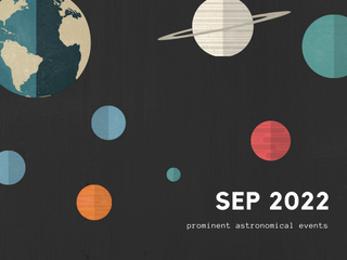 astronomical events in SEP-2022